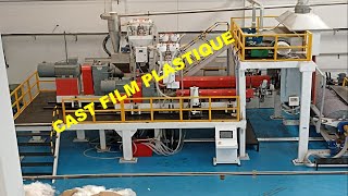 machine cast film extrusion استفادة اكتر [upl. by Bartley]