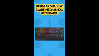 Redgear Shadow Blade Mechanical Keyboard Unboxing asmr [upl. by Dulcea232]