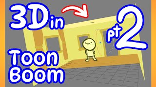 Building 3D Sets and Rooms in Toon Boom Harmony [upl. by Jar]