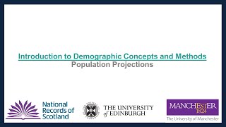 15 Demographic Concepts Population projections [upl. by Anak]