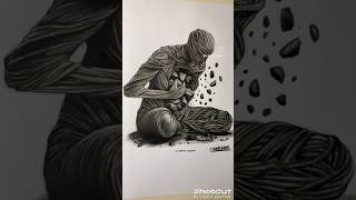 How To Drow Death Drawing Charcoal Drawing For Deathtrendingshorts viralshort [upl. by Haldis]