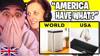 British Mum Reacts to 11 Common Things That Dont Exist Outside the USA [upl. by Eramal264]