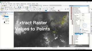 How to Extract Raster Values to Point in ArcGIS [upl. by Intisar9]