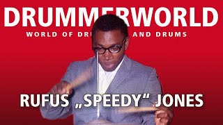 Rufus Speedy Jones Drum Solo with Count Basie rufusspeedyjones drummerworld [upl. by Imuy]