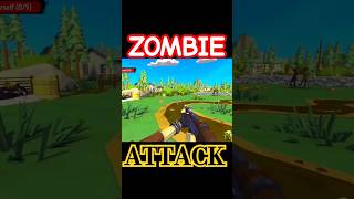 THE WALKING ZOMBIE 2 ZOMBIE ATTACK survival zombie ak47shorts base attack kgf2 bgm headshot [upl. by Pacorro]