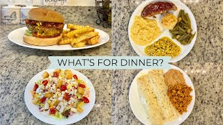 WHAT’S FOR DINNER  EASY amp BUDGET FRIENDLY  REALISTIC WEEKNIGHT MEALS  DINNER INSPIRATION [upl. by Rourke]