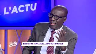 La Grande Team  LActu 02 du 25 Novembre 2021  Éléphants Emmanuel Agbadou sexplique [upl. by Ellehcit]