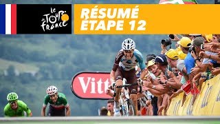 Résumé  Étape 12  Tour de France 2017 [upl. by Didier]