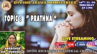 virallivestream Topic  quot PRATHNAquot  SIS VERONICA HINDI SERMON [upl. by Pessa]