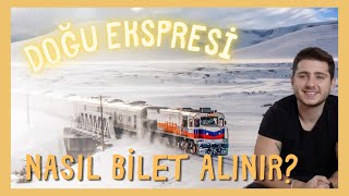 DOĞU EKSPRESİNE NASIL BİLET ALINIR [upl. by Atonsah]