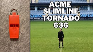 Acme Slimline Tornado 636  Whistle Sound Review amp dB Test [upl. by Nirre]