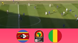 🔴 LIVE Eswatini vs Mali 2025 AFCON Qualifiers Live Match Updates  Group Stage [upl. by Kunkle]