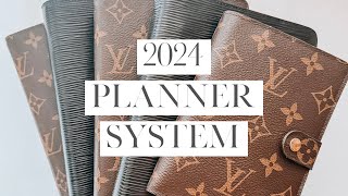 2024 Planner System  Hourly Professional AcademicDissertation Travel   Louis Vuitton Agenda [upl. by Carrillo695]