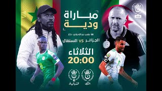 بث مباشر السينغال ضد الجزائر Sénégal vs 🇩🇿 Algérie [upl. by Nalyr]