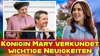 Wichtige Erklärung von Königin Mary von Dänemark während einer offiziellen Veranstaltung [upl. by Sikorski]