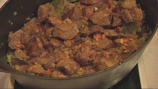 Wild Boar Stew  Spezzatino di Cinghiale [upl. by Grochow]