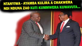 COMRADE NTANYIWA CHAKWERA AKUKUMANA NDI NDUNA ZAKE KUKAMBILANA KUTI ZIWAVUTA KAMPENI KU MMWERA [upl. by Gnel]