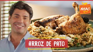 Arroz de pato como fazer o prato tradicional da região Norte  Felipe Bronze  Perto do Fogo [upl. by Halbeib]