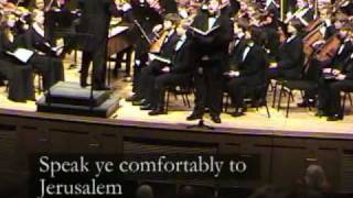 Lawrence University Messiah  Part 1 2 Isaiah 40 13 120508 [upl. by Enoid769]