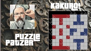 Puzzle Patzer tries Kakuro [upl. by Nnor]