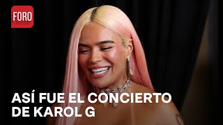 Karol G en el Estadio Azteca 2024 Espectacular primer concierto  Las Noticias [upl. by Aitropal133]