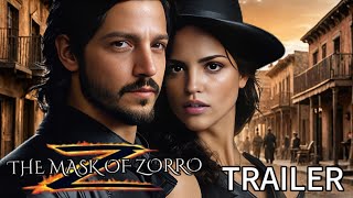 The Mask of Zorro 2025  First Trailer  Diego Luna Eiza González [upl. by Aloin]