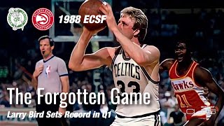 Larry Bird Scores A Record 24 points in Quarter  1988 [upl. by Llerrit]