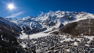 A Walkthrough of Saas Fee [upl. by Leahcimauhsoj]