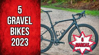 Las Mejores 5 Bicicletas de Gravel 2023 [upl. by Jagir158]