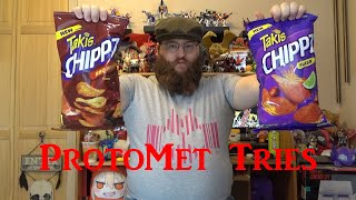 ProtoMet Tries Takis Chippz BBQ Blast and Fuego [upl. by Alaunnoif313]