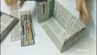 Newspaper craft [upl. by Nimzzaj]