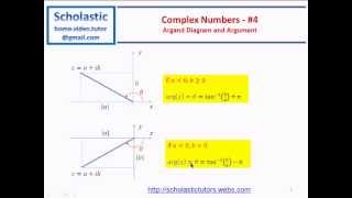 Complex Numbers  4  Argand Diagram and Argument [upl. by Nagard]