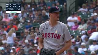 Every pitch of Cooper Criswells 4 Perfect innings vs Detriot 09012024 [upl. by Nikos]