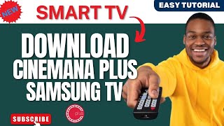 How to Download Cinemana Plus on Samsung Smart TV  How to Install Cinema Plus on Samsung Smart TV [upl. by Huskey228]