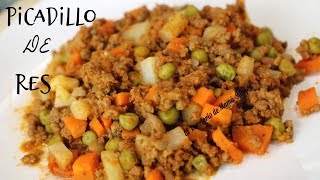 PICADILLO DE RESCARNE MOLIDACOMO HACERMEJORADA [upl. by Aowda491]