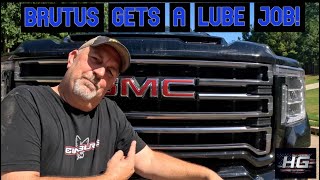 Duramax 66L Oil Change  QUICK amp EASY [upl. by Elicul]