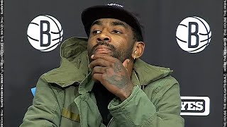 Kyrie Irving Talks RETURN Postgame Interview [upl. by Kathy]