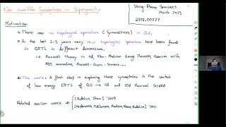 Eduardo GarciaValdecasas  Non invertible symmetries in supergravity [upl. by Leahci]