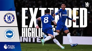 Chelsea 32 Brighton  Highlights  EXTENDED  Premier League 202324 [upl. by Keener]