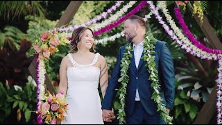 The Plant Place  Hawaii Wedding on Oahu [upl. by Retepnhoj]