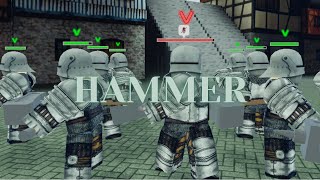 Hammer Review  Roblox Warlords [upl. by Nosnej]