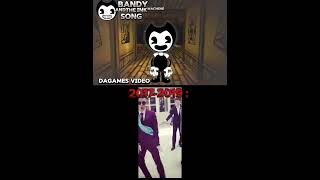 BANDY AND THE INK MACHINE SONG  20172019🥀 bandy song plslikesubscribe inkmachine dagames [upl. by Nayt]