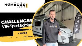 Challenger V114 Max Sport Edition 🚐💨 Camper nueva en Nomadas Life [upl. by Natsreik]