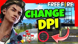 How To Change DPI in Free Fire ✅ 2024 Full Guide  DPI Settings Tutorial [upl. by Naujled]