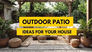 100 Stunning Outdoor Patio Ideas for Every Home Style [upl. by Hadik]