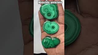 Malachite gemstone top quality gemstone malachite malachitecabochon [upl. by Ahsok635]