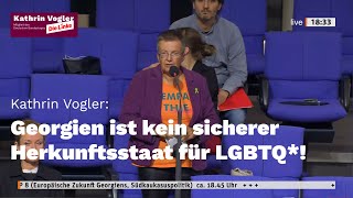 Georgien ist kein sicherer Herkunftsstaat für LGBTQ [upl. by Olivann365]