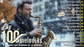 100 mejores temas de la historia del saxofón  Las mejores canciones de los años 70 y 80 🎷 [upl. by Anyar]