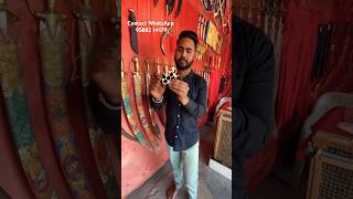 Forefinger paunch sword shop Talwar market chittorgarh market Veeru Sikligar sorts ￼￼ [upl. by Llennyl]