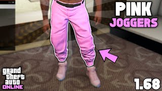 How To Get Pink Joggers In GTA 5 Online [upl. by Dlonra172]